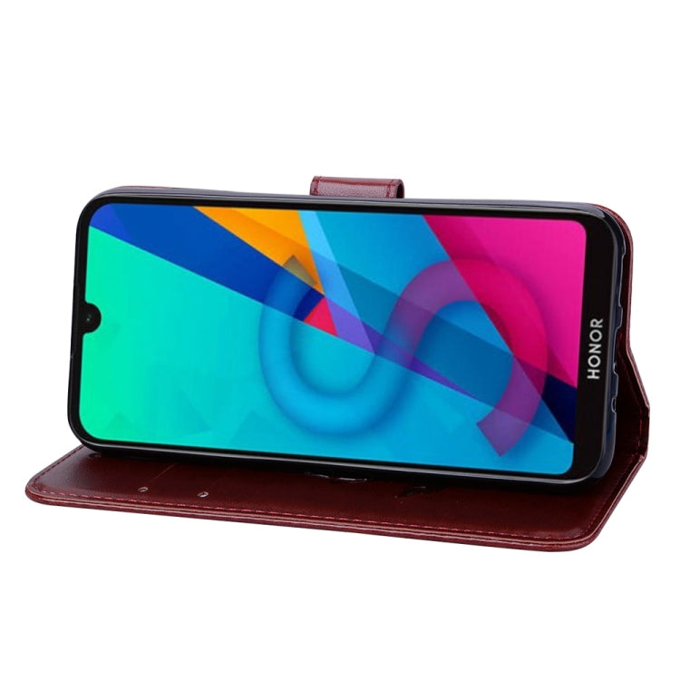 Rose Embossed Horizontal Flip PU Leather Case for Huawei Honor 8S / Y5 (2019), with Holder & Card Slots & Wallet