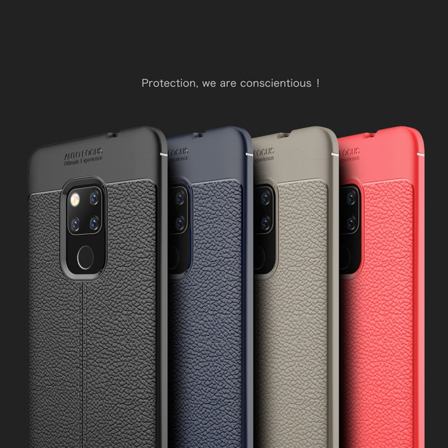 Litchi Texture TPU Shockproof Case for Huawei Mate 20