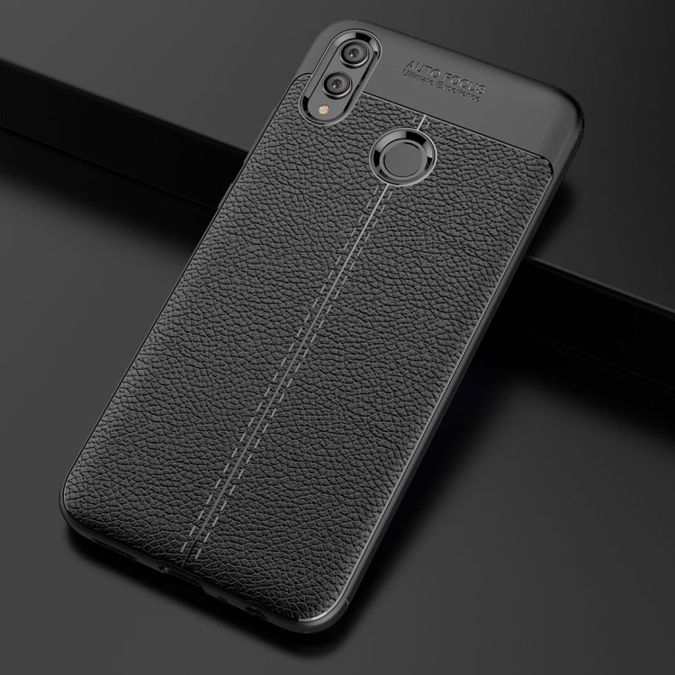 Litchi Texture TPU Shockproof Case for Huawei Honor 8X