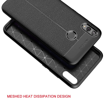 Litchi Texture TPU Shockproof Case for Huawei Honor 8X