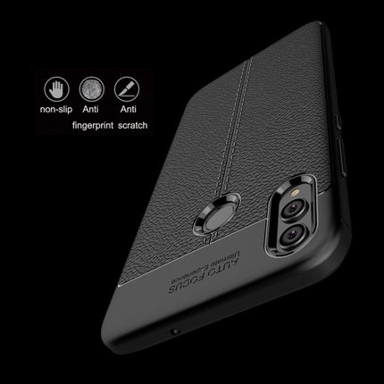 Litchi Texture TPU Shockproof Case for Huawei Honor 8X