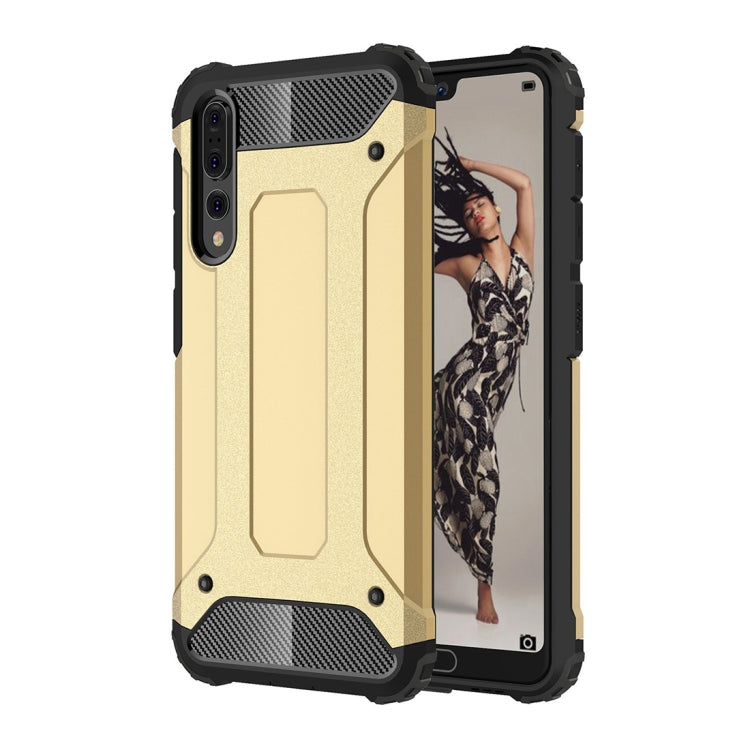 For Huawei  P20 Pro Full-body Rugged TPU + PC Combination Back Cover Case