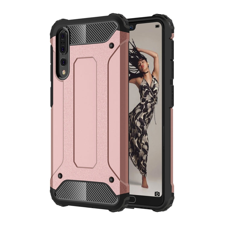 For Huawei  P20 Pro Full-body Rugged TPU + PC Combination Back Cover Case