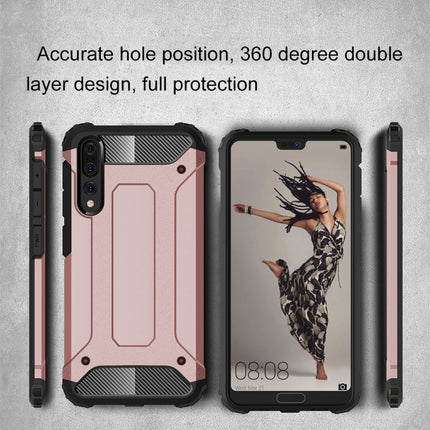 For Huawei  P20 Pro Full-body Rugged TPU + PC Combination Back Cover Case , For Huawei P20 Pro, Huawei P20 Pro