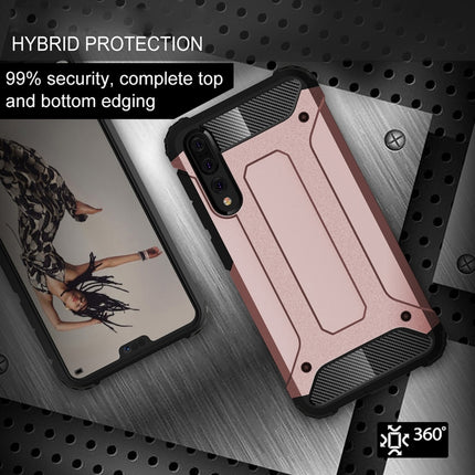 For Huawei  P20 Pro Full-body Rugged TPU + PC Combination Back Cover Case , For Huawei P20 Pro, Huawei P20 Pro