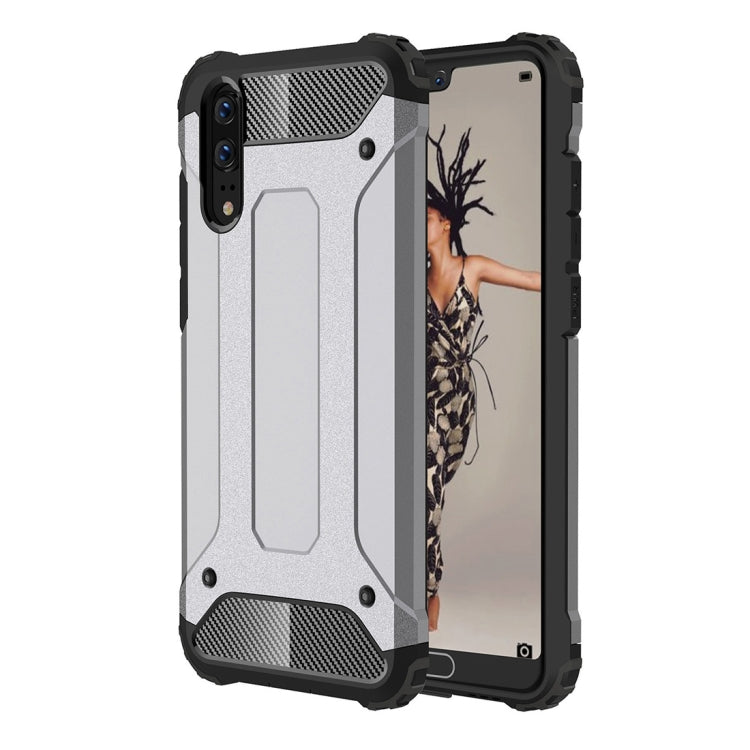 For Huawei  P20 Full-body Rugged TPU + PC Combination Back Cover Case