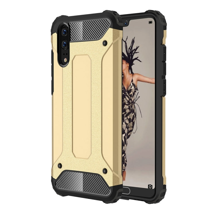 For Huawei  P20 Full-body Rugged TPU + PC Combination Back Cover Case