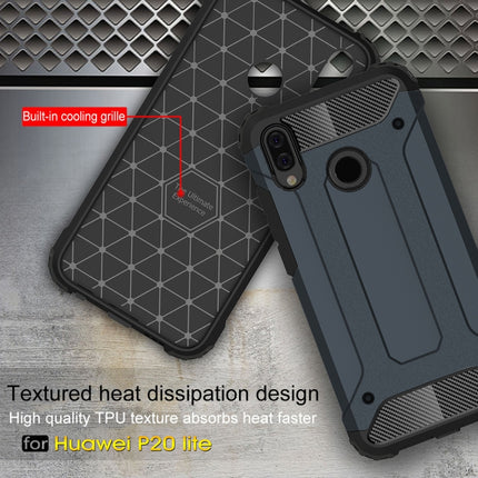 For Huawei  P20 Lite Full-body Rugged TPU + PC Combination Back Cover Case