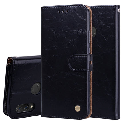 Business Style Oil Wax Texture Horizontal Flip Leather Case for Huawei Nova 3, with Holder & Card Slots & Wallet, For Huawei Nova 3, For Huawei Huawei Nova 3