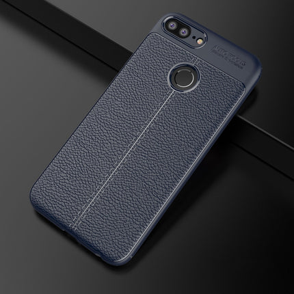 For Huawei Honor 10 Lite Litchi Texture Soft TPU Protective Case, For Honor 10 Lite