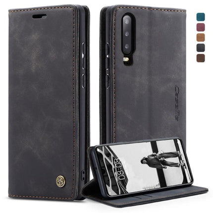 CaseMe-013 Multifunctional Retro Frosted Horizontal Flip Leather Case for Huawei P30, with Card Slot & Holder & Wallet, For Huawei P30