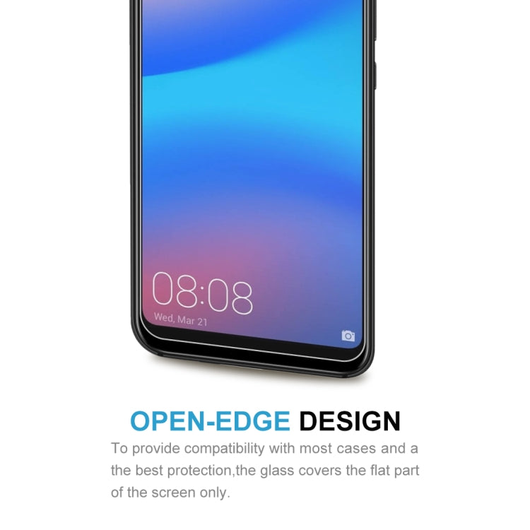 50 PCS for Huawei P20 Lite 0.26mm 9H Surface Hardness 2.5D Explosion-proof Tempered Glass Screen Film, No Retail Package