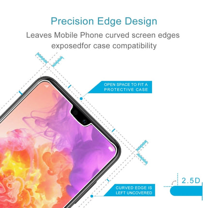 For Huawei P20 Pro 0.26mm 9H Surface Hardness 2.5D Explosion-proof Tempered Glass Screen Film, For P20 Pro