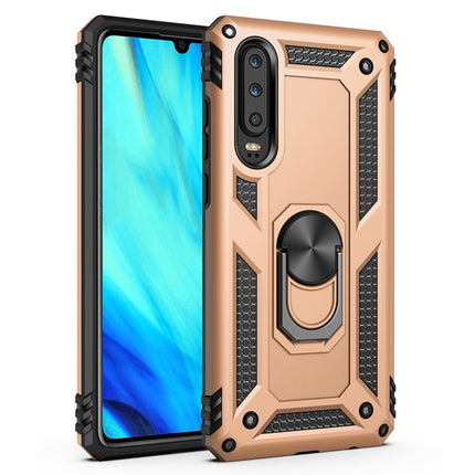 Armor Shockproof TPU + PC Protective Case for Huawei P30, with 360 Degree Rotation Holder