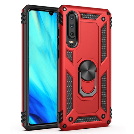 Armor Shockproof TPU + PC Protective Case for Huawei P30, with 360 Degree Rotation Holder