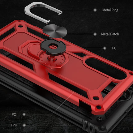 Armor Shockproof TPU + PC Protective Case for Huawei P30, with 360 Degree Rotation Holder