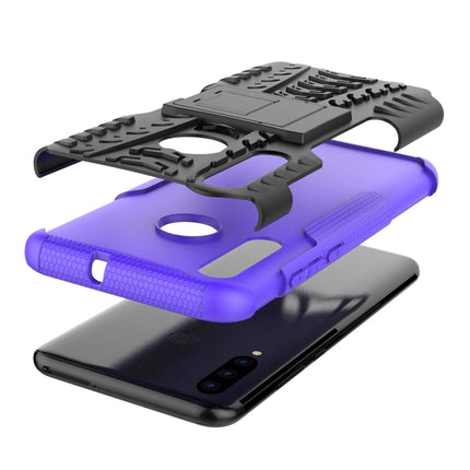 Tire Texture TPU+PC Shockproof Case for Huawei P Smart+ 2019, with Holder