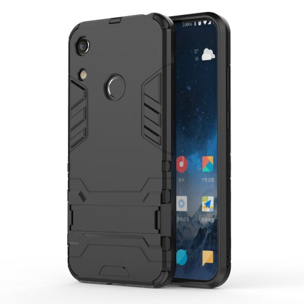 Shockproof PC + TPU Case for Huawei Honor 8A, with Holder, For Huawei Honor 8A, For Honor 8A