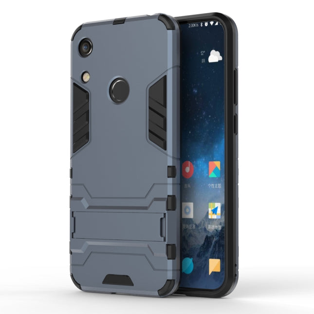 Shockproof PC + TPU Case for Huawei Honor 8A, with Holder, For Huawei Honor 8A, For Honor 8A
