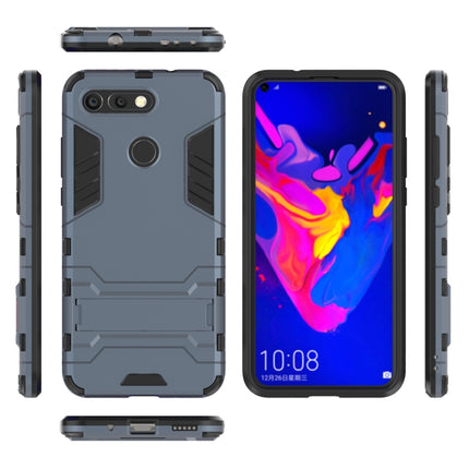 Shockproof PC + TPU Case for Huawei Honor V20, with Holder