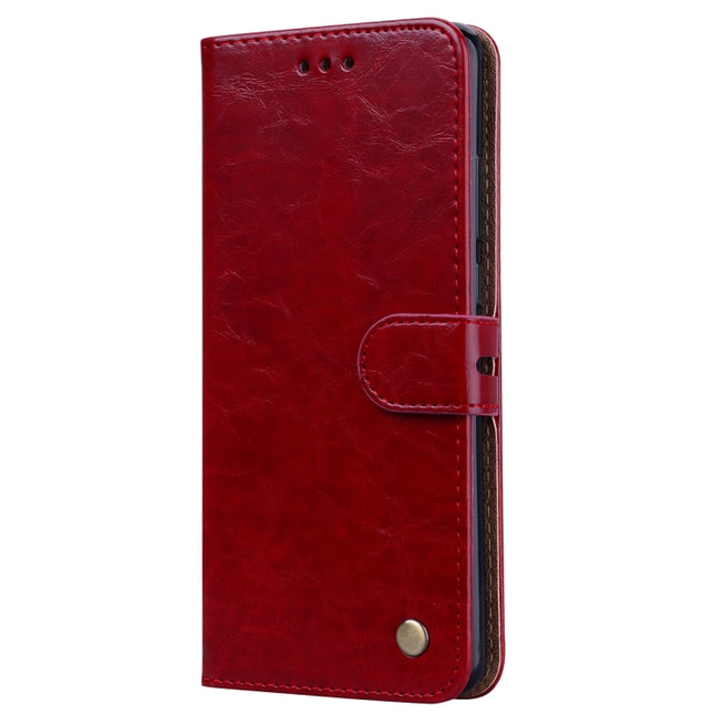 Business Style Oil Wax Texture Horizontal Flip Leather Case for Huawei P30 Pro, with Holder & Card Slots & Wallet, For Huawei P30 Pro