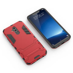 Shockproof PC + TPU Case for Huawei Mate 20 Lite, with Holder