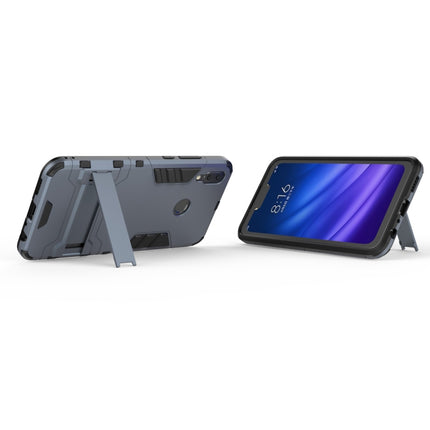 Shockproof PC + TPU Case for Huawei Y9 (2019) / Enjoy 9 Plus, with Holder, For Huawei Y9 (2019) / Enjoy 9 Plus
