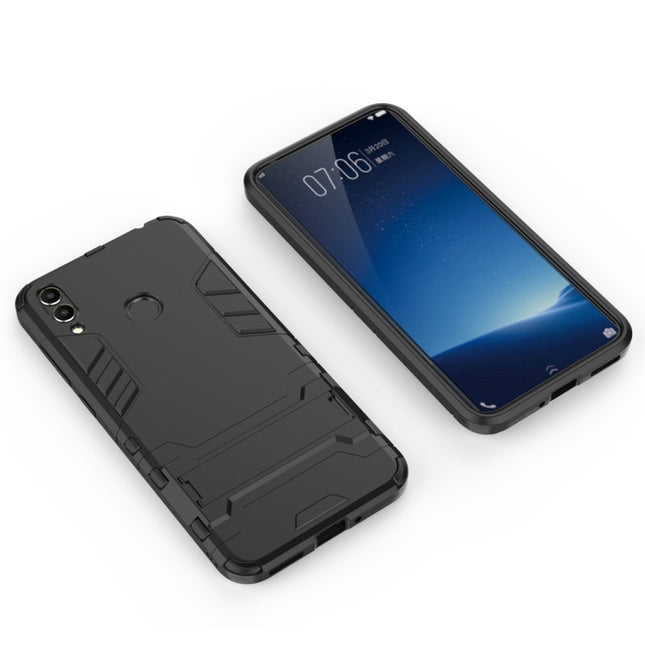Shockproof PC + TPU Case for Huawei Honor 8C, with Holder