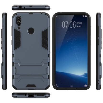 Shockproof PC + TPU Case for Huawei Honor 8C, with Holder, For Huawei Honor 8C