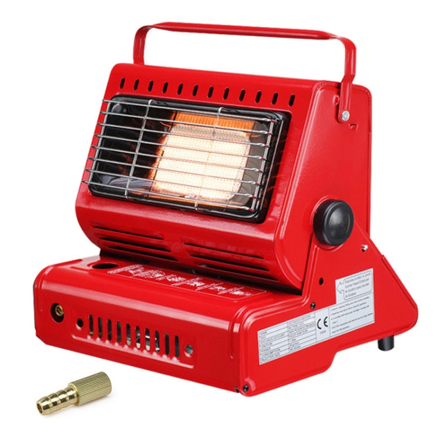 Multifunctional Portable Outdoor Camping Trip Gas Heater Gas Stove Burner, Powered by Dual Gas Tank (Not Included)