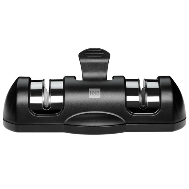Original Xiaomi Youpin Huohou Tragbarer Küchen-Doppelrad-Messerschärfer, Doppelrad-Messerschärfer
