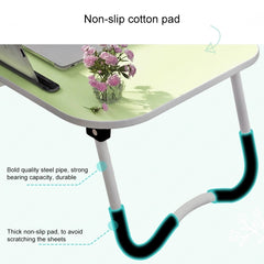 Foldable Non-slip Laptop Desk Table Stand with Card Slot & Cup Slot, with Card Slot & Cup Slot