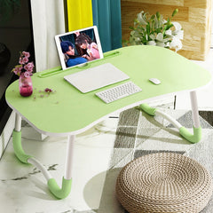 Foldable Non-slip Laptop Desk Table Stand with Card Slot, with Card Slot