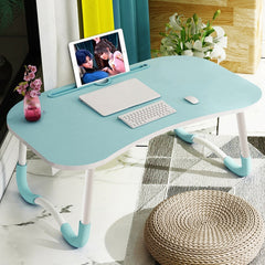 Foldable Non-slip Laptop Desk Table Stand with Card Slot, with Card Slot