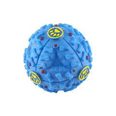 Pet Food Dispenser Squeaky Giggle Quack Sound Training Toy Chew Ball, Size: S, Ball Diameter: 7cm
