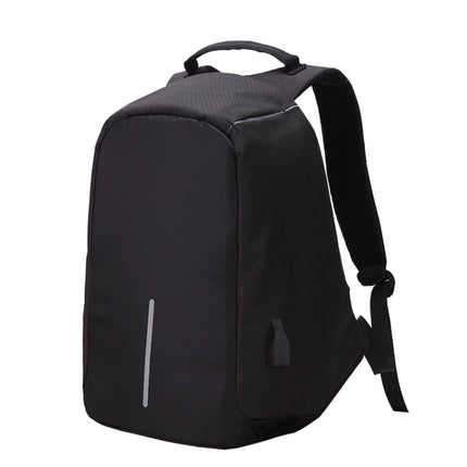 Multi-Function Large Capacity Travel Anti-theft Security Casual Backpack Laptop Computer Bag with External USB Charging Interface for Men / Women, Size: 42 x 29 x 14 cm, Black, Grey, Blue, Purple