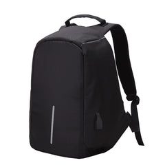 Multi-Function Large Capacity Travel Anti-theft Security Casual Backpack Laptop Computer Bag with External USB Charging Interface for Men / Women, Size: 42 x 29 x 14 cm, Black, Grey, Blue, Purple