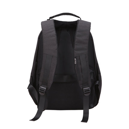 Multi-Function Large Capacity Travel Anti-theft Security Casual Backpack Laptop Computer Bag with External USB Charging Interface for Men / Women, Size: 42 x 29 x 14 cm, Black, Grey, Blue, Purple