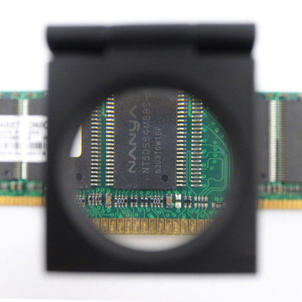 Mini Desk Style 10x Magnification Loupe Metal Antique Magnifier