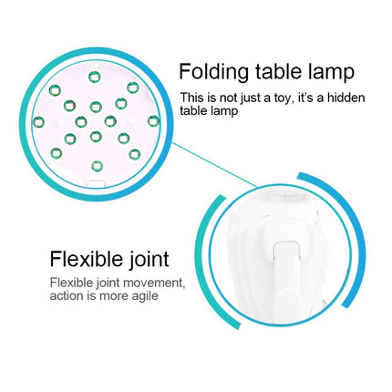 Multi-function Robot Piggy Bank Desk Lamp Code Money Box for Children