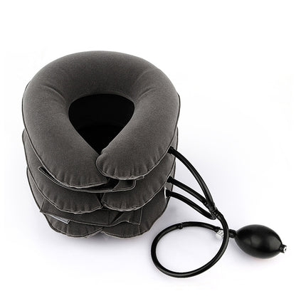 Household Full Cashmere Cervical Traction Instrument Neck Protection Inflatable Cervical Spine Massage Instrument