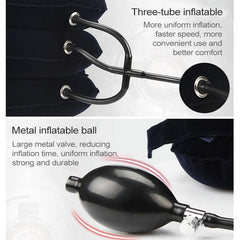 Household Full Cashmere Cervical Traction Instrument Neck Protection Inflatable Cervical Spine Massage Instrument
