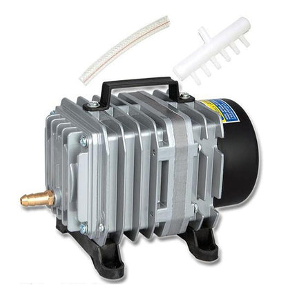 ACO-004 58W 75L/Min Electromagnetic Air Pump Compressor Seafood Fish Tank Increase Oxygen Air Flow Spliter, US Plug, ACO-004