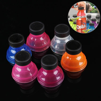 6 PCS Beverage Can Dustproof Seal Caps, Diameter: about 6cm, 6 PCS
