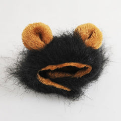 Lion Style Cute Pet Clothes for Regular Size Cats or Small Dogs with About 26cm Head Girth