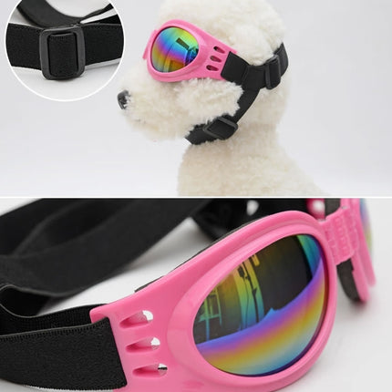 Anti-fog UV400 Dog Foldable Polarized Sunglasses for Dogs with 6Kg Weight or Heavier