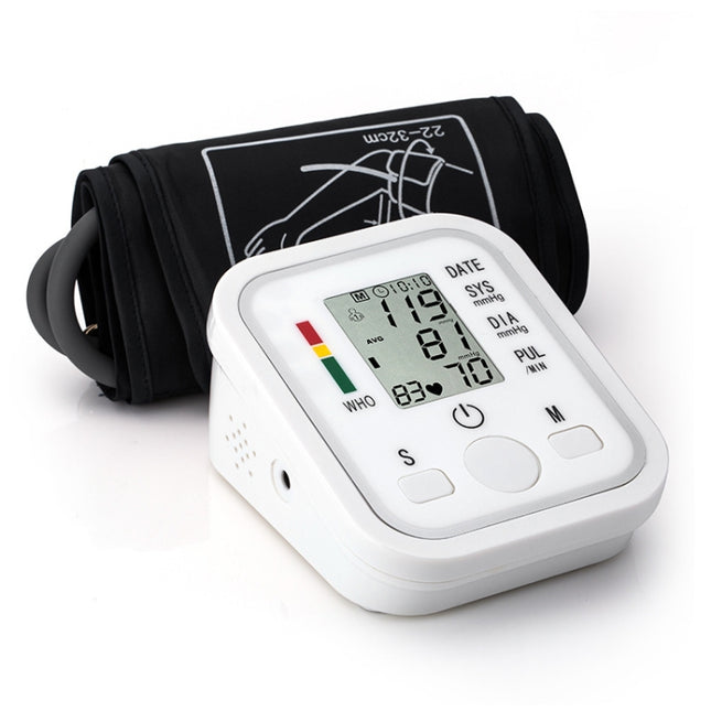 LCD Fully Automatic Upper Arm Style Blood Pressure Monitor