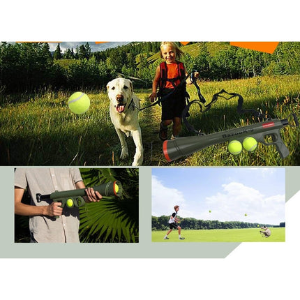 Pet Dog Supplies Toy Training Launcher Remote Speed Aiming Tennis Launcher, Size:52*19*9cm