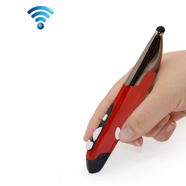 2.4GHz Innovative Pen-style Handheld Wireless Smart Mouse for PC Laptop, Red, Blue, Grey