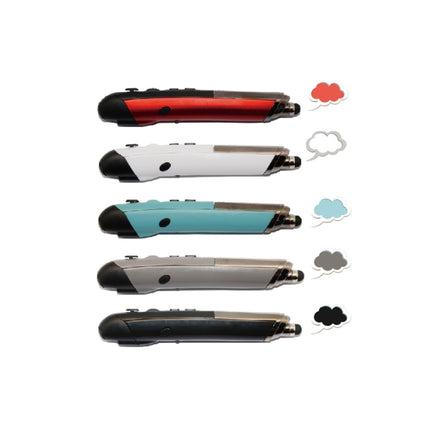 PR-08 2,4G Innovative kabellose Smart-Maus im Stift-Stil, effektive Reichweite: 10 m, PR-08 (Rot), PR-08 (Blau), PR-08 (Grau), PR-08 (Schwarz), PR-08 (Weiß)